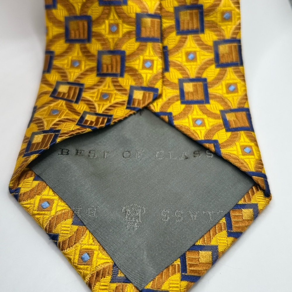 Robert Talbott Gold Patterned Tie - image 5